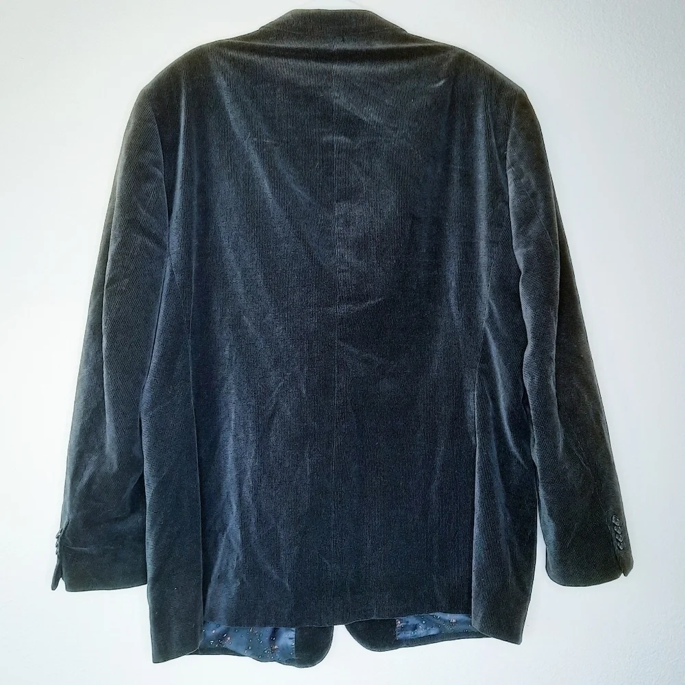 Hechter Studio Corduroy Texted Blazer 50 Tall